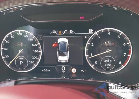 2023 Bentley Flying Spur Azure/Mulliner V8/S from USA, damaged, VIN SCBBG6ZG6PC005447